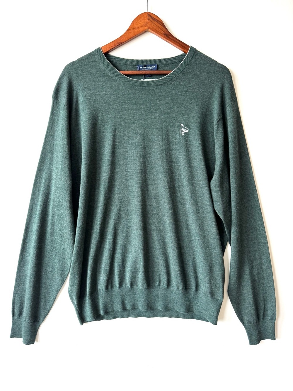 Peter Millar Excursionist Flex Crew Sweater Merino Wool NWT